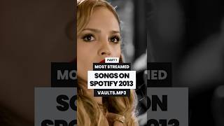 THE MOST STREAMED SONGS ON SPOTIFY 2013 🎶 PART 1 spotify music 2010smusic [upl. by Alyehs512]