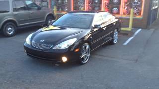 Rimtyme of Charlotte rolling out a 2006 Lexus ES330 sitting on some 20quot Elure rims [upl. by Euqinna836]