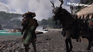 How to get the SAKAI HORSE ARMOR Ghost of Tsushima iki island [upl. by Garfinkel575]