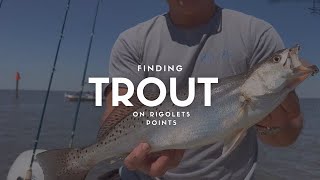 DockSide TV Trout Concentrating on Rigolets Points [upl. by Zink350]