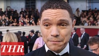 Trevor Noah quotScreamedquot for Melissa McCarthy on The Red Carpet  Oscars [upl. by Andryc]