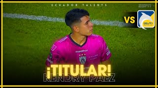 Así fue el partido de Kendry Páez vs ᴅᴇʟғɪ́ɴ  ᴊᴜɢᴏ́ 70 ᴍɪɴ [upl. by Whitnell]