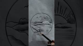 Easy senary pencil art drawing ytshorts [upl. by Wilbert]