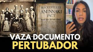 NÃO QUEREM QUE VOCÊ SAIBA DISSO  VAZA DOCUMENTO SECRETO DA ELITE MUNDIAL  ANUNNAKI  NEFILINS [upl. by Mihcaoj]