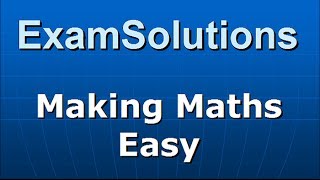 Equation of Regression Line  Statistics  S1  Edexcel January 2010 Q6de  ExamSolutions [upl. by Druce]