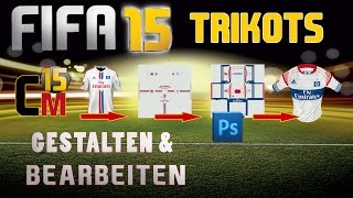 FIFA 15  Trikots gestalten amp bearbeiten  TUTORIAL  CREATION MASTER 15 [upl. by Airtemed]