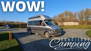 The POSHEST Campsite in England We visit the AMAZING Concierge Camping [upl. by Nivk]