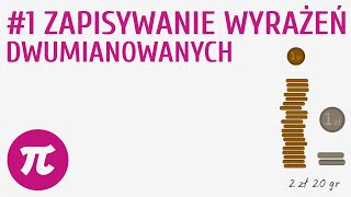 Zapisywanie wyrażeń dwumianowanych 1  Liczby dziesiętne  wprowadzenie [upl. by Ynnek]