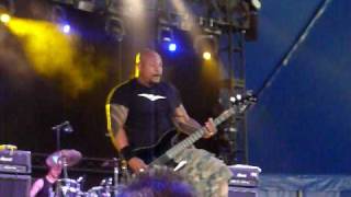 Sybreed  Doomsday party liveDownload festival 2010 UK [upl. by Eidoow612]