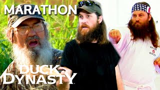 6 MOMENTS THE ROBERTSONS DIDNT PUT WORK FIRST Marathon  Duck Dynasty [upl. by Anear]