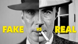 Oppenheimer Film vs Real Life [upl. by Nnairet]