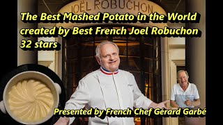 THE PERFECT MASHED POTATOE WITH JOEL ROBUCHONs RECIPE [upl. by Eniamart]