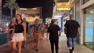 Las Vegas 4K Walking Tour  Immersive sound  4K30fps [upl. by Trey]