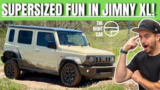 New Suzuki Jimny XL Review Onroad amp offroad test in 2024 Jimny 5 Door Australia [upl. by Pelmas]