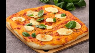 Impasto pizza Bonci come fare una pizza soffice e saporita con lievitazione 24h [upl. by Carlina]