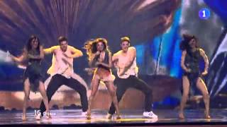 Eurovision 2012 Greece  Eleftheria Eleftheriou Aphrodisiac Final [upl. by Adnauqal]