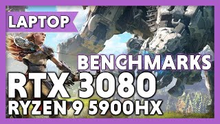 ASUS ROG Zephyrus Duo 15 SE GX551Q Benchmark  Ryzen 9 5900HX  RTX 3080 Laptop  1080p 1440p 4k [upl. by Anivel759]