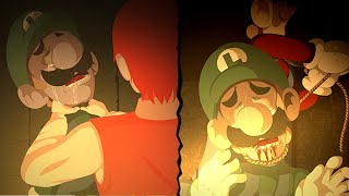 NEW BRUTAL LUIGI DEATH SCENES MARIO THE MUSIC BOX HD REMASTERED  Part 5 [upl. by Legna]