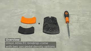 How To Adjust Atlas FC Gas Pedal  Union Binding Company [upl. by Anerys879]