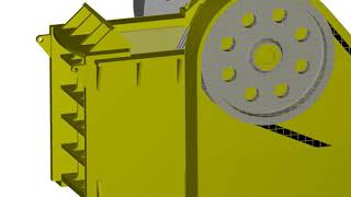 Jaw Crusher Simulation [upl. by Ignatius]