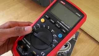 14 True RMS Multimeter  Unit UT 61 E [upl. by Taryne]