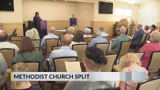 United Methodist Church split impacting area Congregations [upl. by Nnovahs]