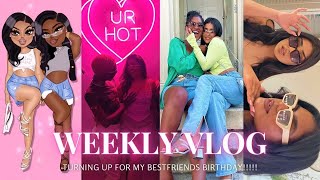 WEEKLY VLOG ♡ its my evil twins birthday and we tore up the city [upl. by Ylagam]