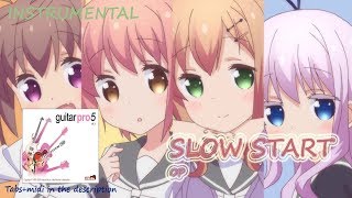 Slow Start  OP  ne ne ne INSTRUMENTALGuitarPro Tabs [upl. by Hermine]