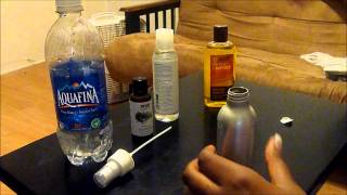 Tutorial Vegetable Glycerin Mix Mist Spray [upl. by Demeter]