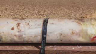 Watch the Live Hydro Jetting of a Clogged Line  SewerTV Plumbing Orange County 877 7393788 [upl. by Nirik]