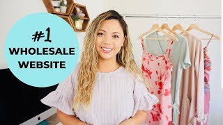 Top Wholesale Clothing Website for Boutiques [upl. by Ardiedal]