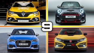 TOP 9 FASTEST HOT HATCHBACKS IN THE WORLD 2021 [upl. by Melisse607]