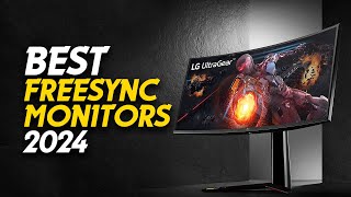 🖥️ Best FreeSync Monitors of 2024 Seamless Gaming 🖥️ [upl. by Grati113]