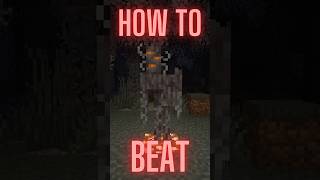 How to beat the creaking in Minecraftft minecraft minecrafttutorial [upl. by Lenoel699]