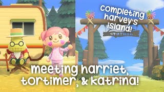 Completing Harveys Island in Animal Crossing New Horizons [upl. by Browning]