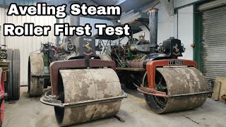 Will It Run Aveling amp Porter Steam Roller First Test Run [upl. by Comptom]