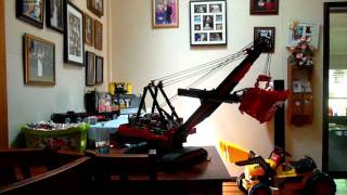 LEGO technic lego PampH 4100 face shovel test excavator digger [upl. by Legin]