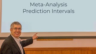 MetaAnalysis Prediction Intervals  MetaAnalysis Workshop Online Video Series [upl. by Nine]