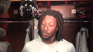 Falcons rookie CB Desmond Trufant on his first NFL interception [upl. by Ame67]