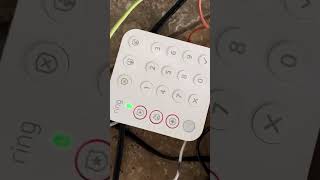 Ring Keypad Gen 2 Recharging [upl. by Jeanna]