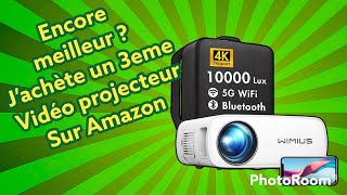 Test du Wimius S26 🤩 LE vidéo projecteur pas cher sur Amazon [upl. by Dorey]