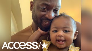 Dwyane Wade Catches Daughter Kaavia Making Epic Kitchen Mess And Her Reaction Is Priceless [upl. by Eohce774]