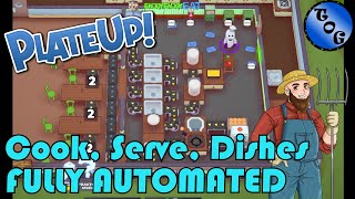 PlateUp I Cooking Serving Dishes  FULLY AUTOMATED RESTAURANT I Tutorial [upl. by Satterfield573]