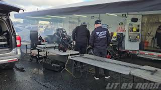 Shane Westerfield Problem Child Funny Car Warm Up Hot Rod Heritage Racing Series 63rd annual Goo [upl. by Demy]