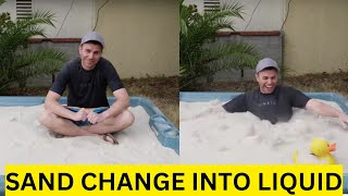 Liquid Sand Hot Tub Fluidized air bed [upl. by Dlnaod]