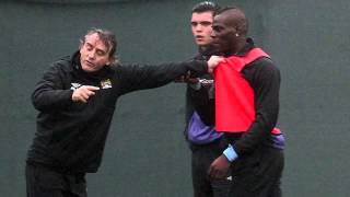 Mancini amp Balotelli kavgasi [upl. by Dahle790]