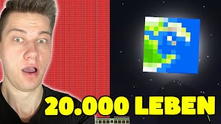 UNSTERBLICH mit 20000 LEBEN in MINECRAFT 😨 [upl. by Yup]