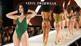 Azzul Swimwear Full Show In Slow Motion  New York Fashion Week [upl. by Courcy]