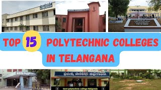 Top 10 Polytechnic colleges in TelanganaTop Polytechnic colleges 2023Top 10 polytechnic colleges [upl. by Rayle510]