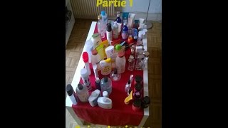 Produits terminés  partie 1  Visage mains et ongles [upl. by Nellir428]